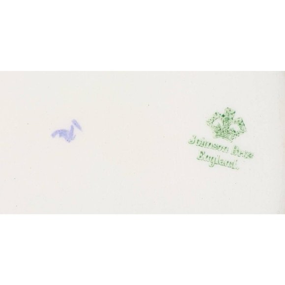 Large Vtg White Porcelain Autumn Fall Turkey Platter | 14" Oval Serving Platter - Picture 9 of 9